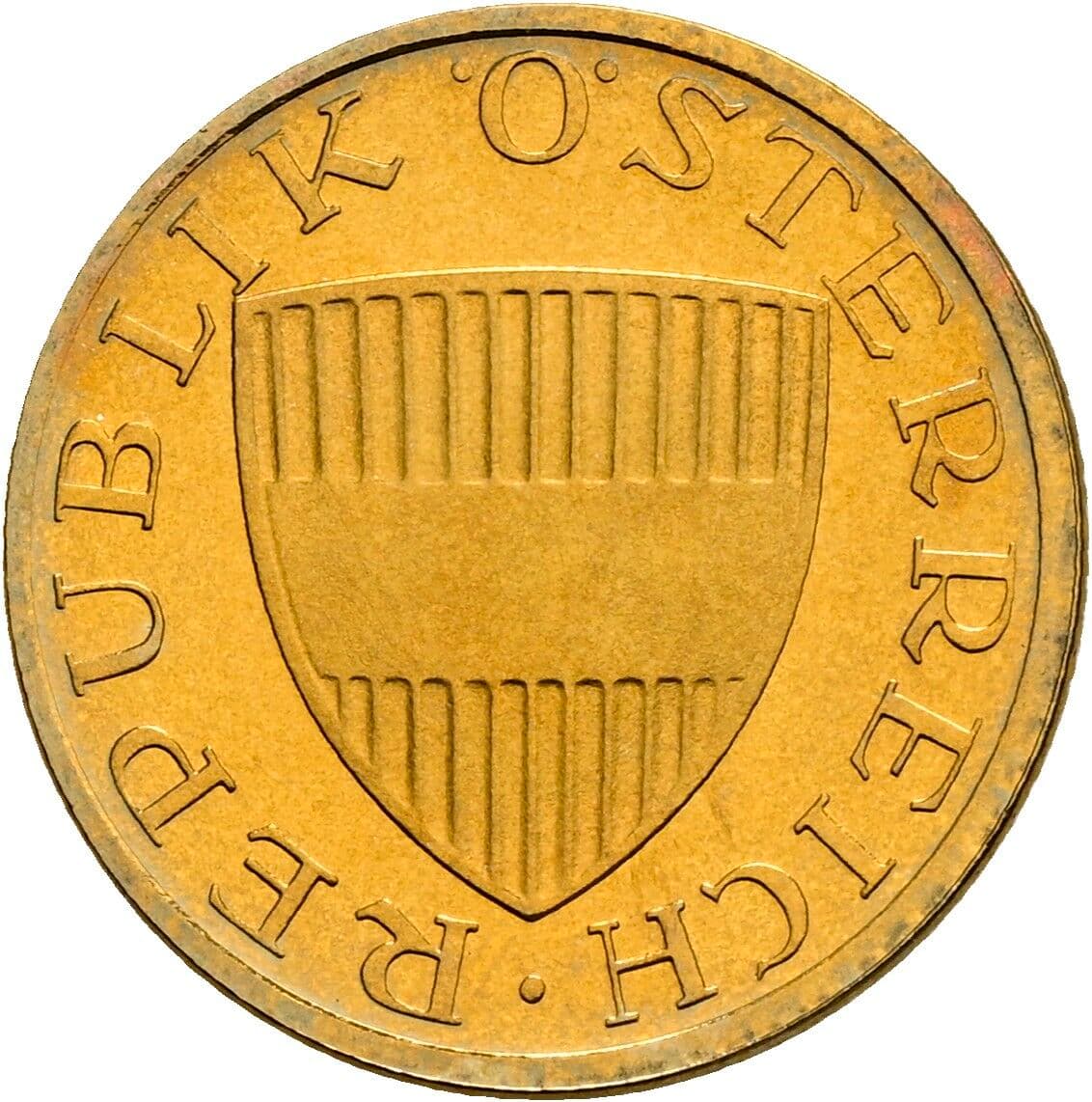 50 Groschen 1985 – Rückseite