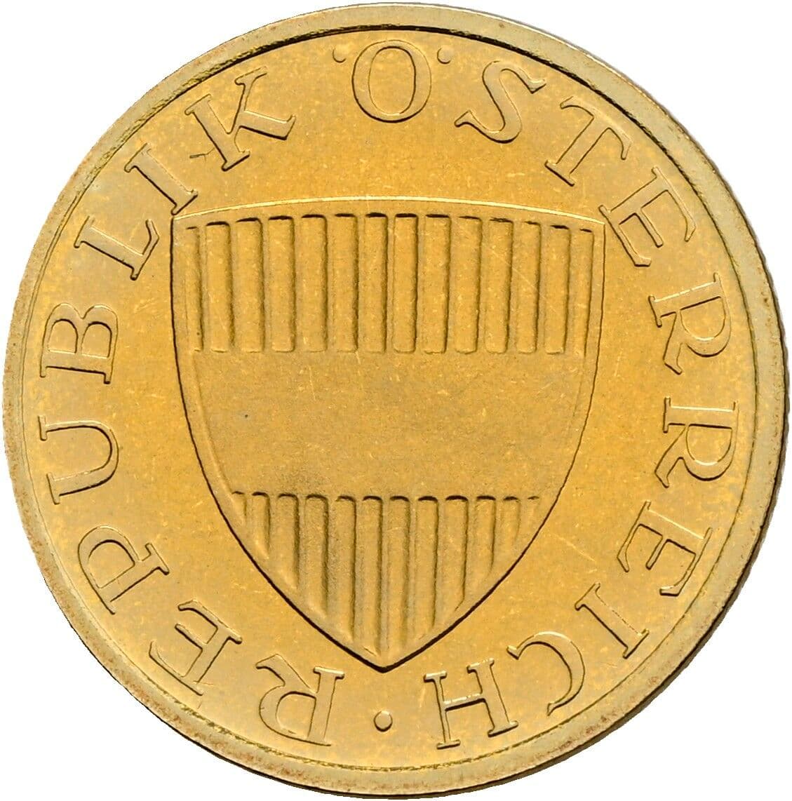 50 Groschen 1985 – Rückseite