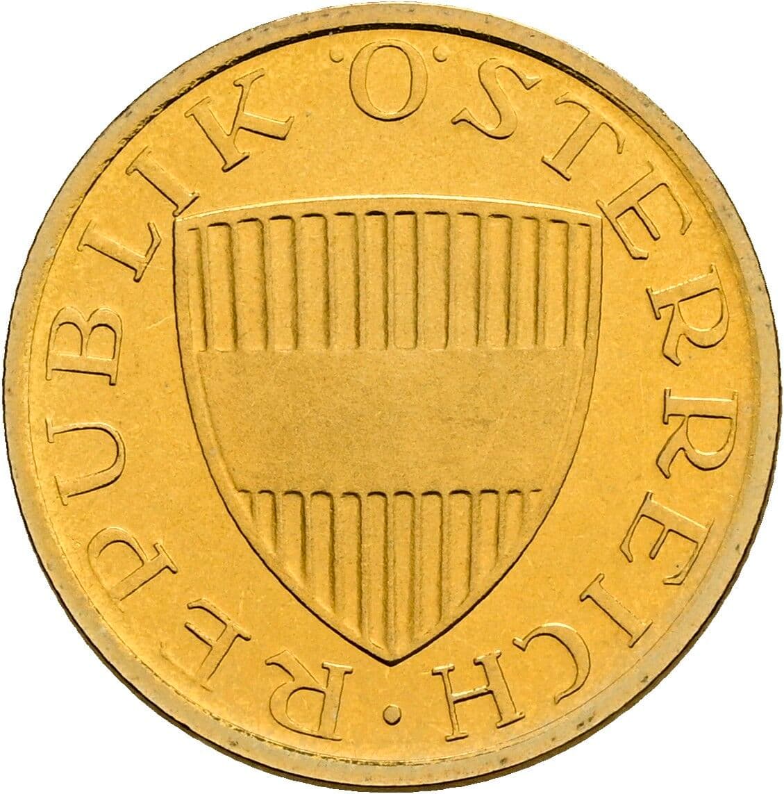 50 Groschen 1985 – Rückseite