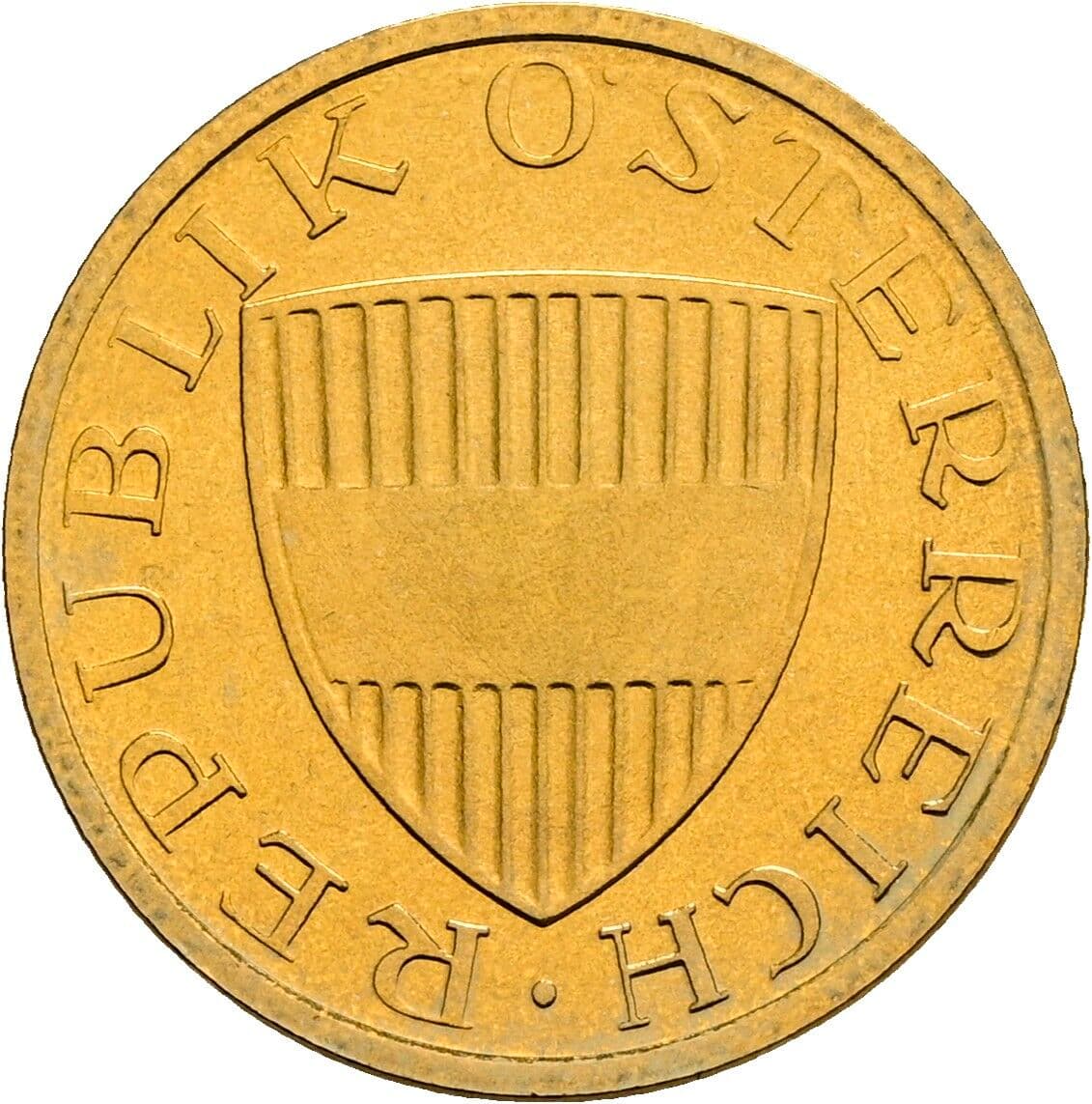 50 Groschen 1985 – Rückseite