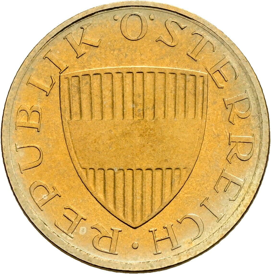 50 Groschen 1985 – Rückseite