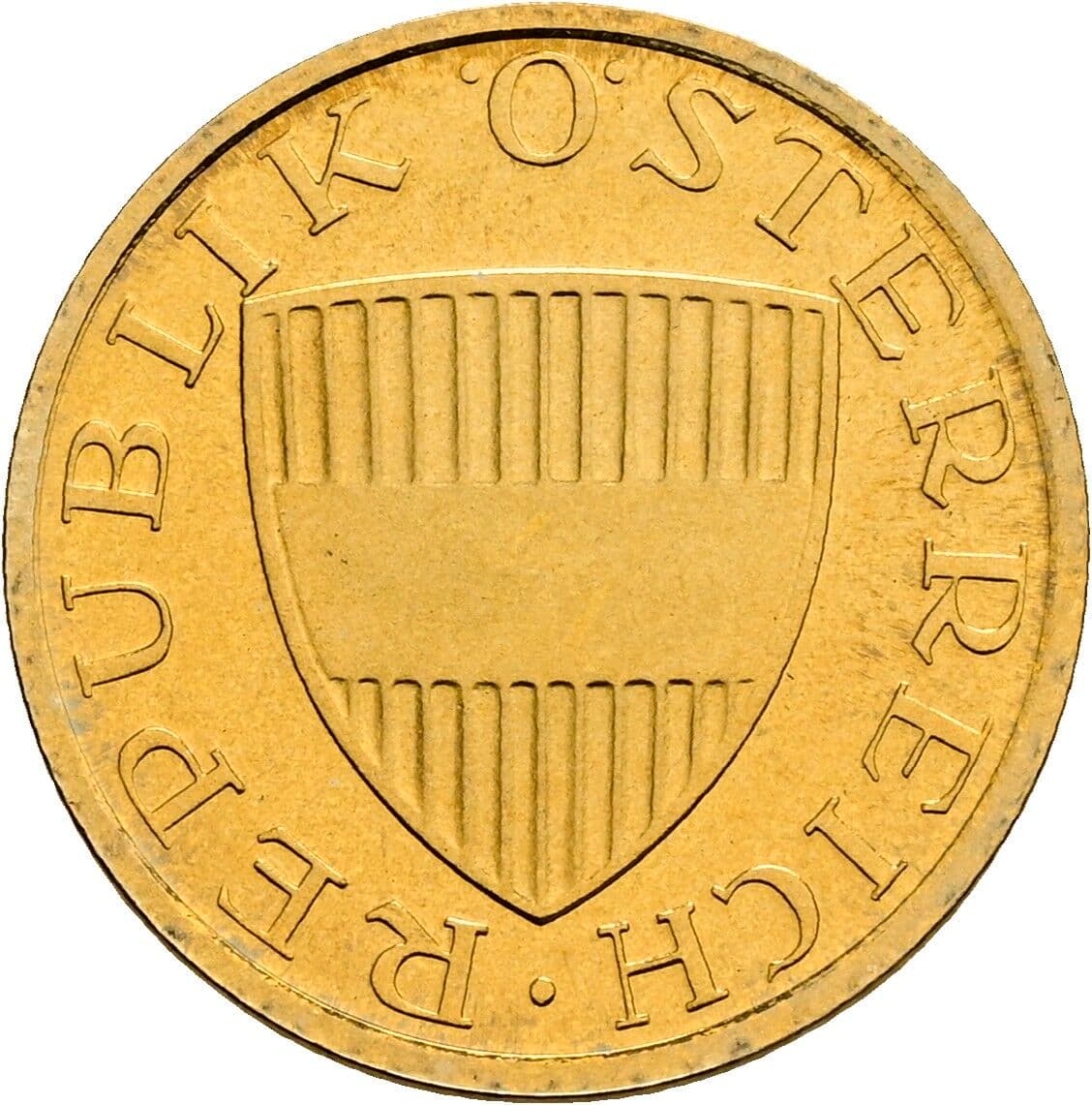 50 Groschen 1985 – Rückseite