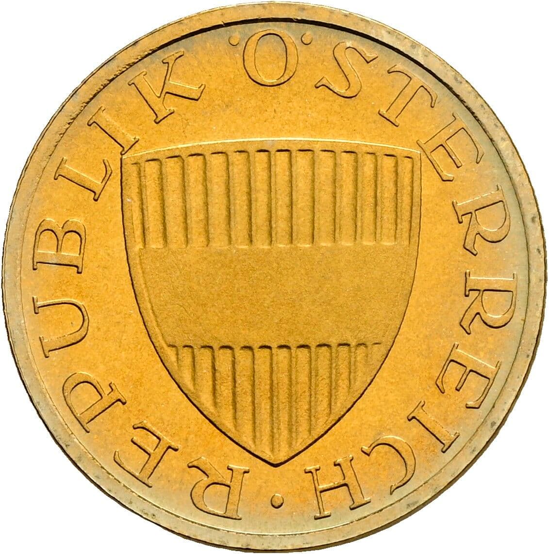 50 Groschen 1985 – Rückseite