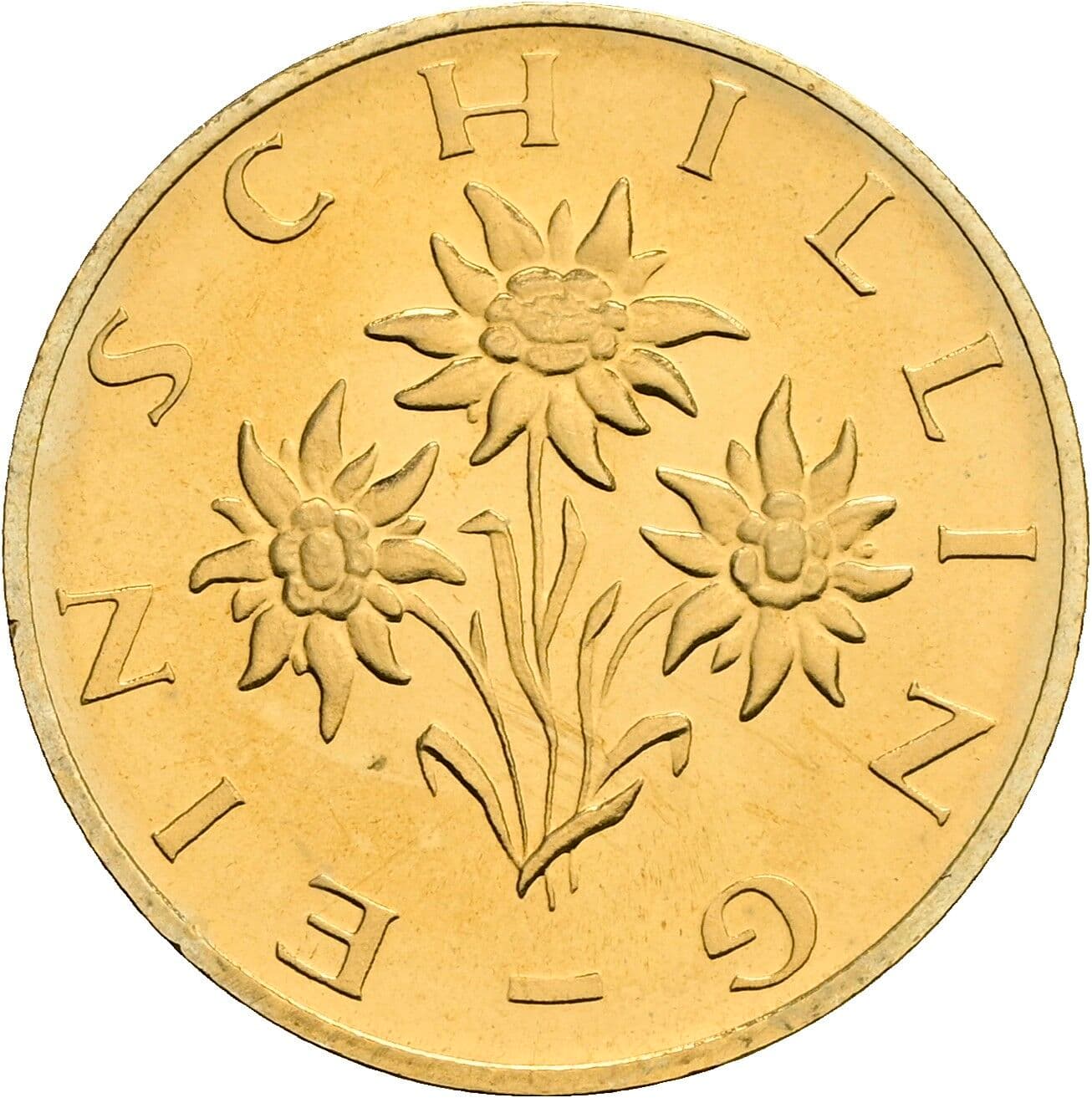 1 Schilling 1985 – Rückseite