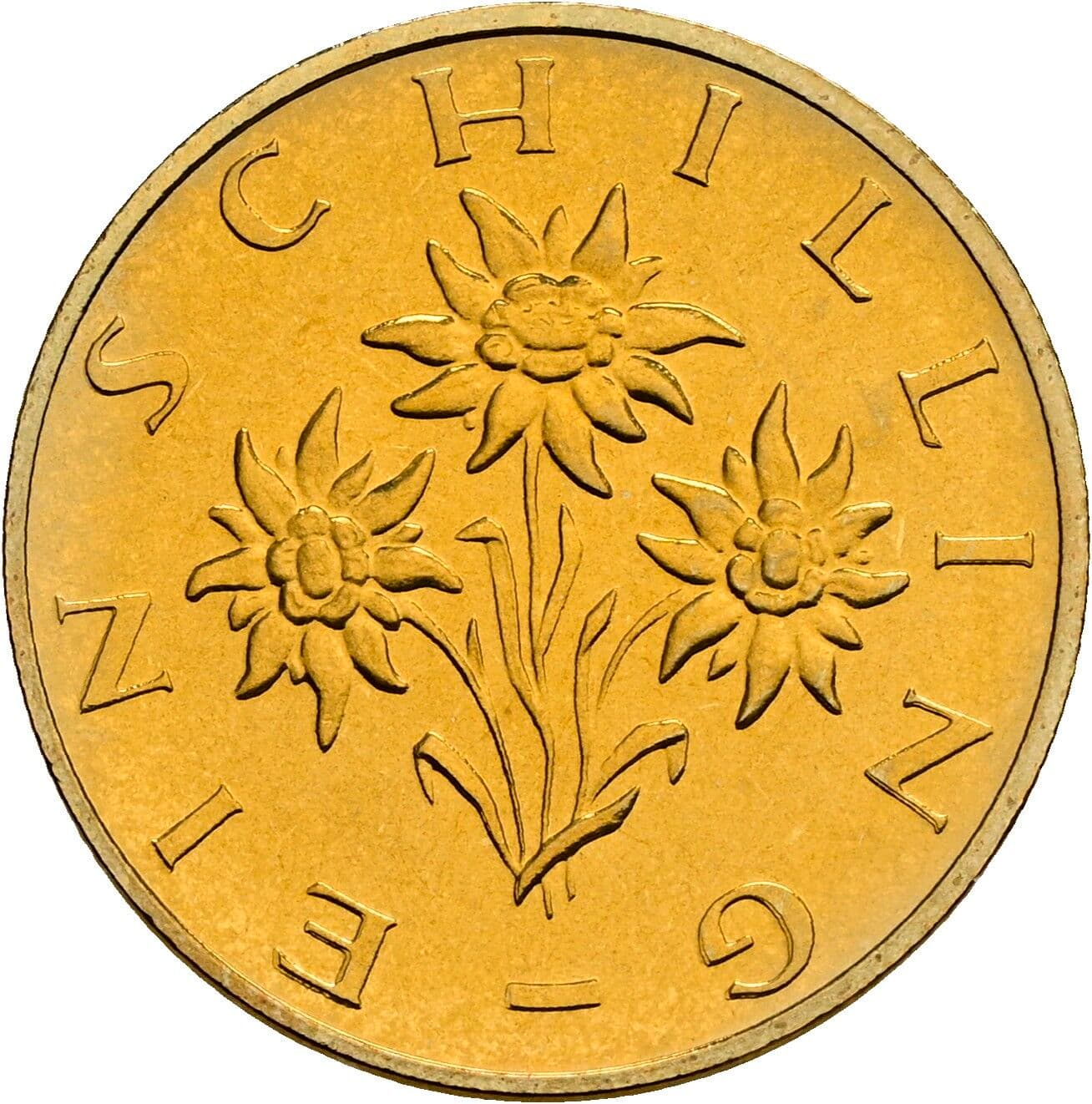 1 Schilling 1985 – Rückseite