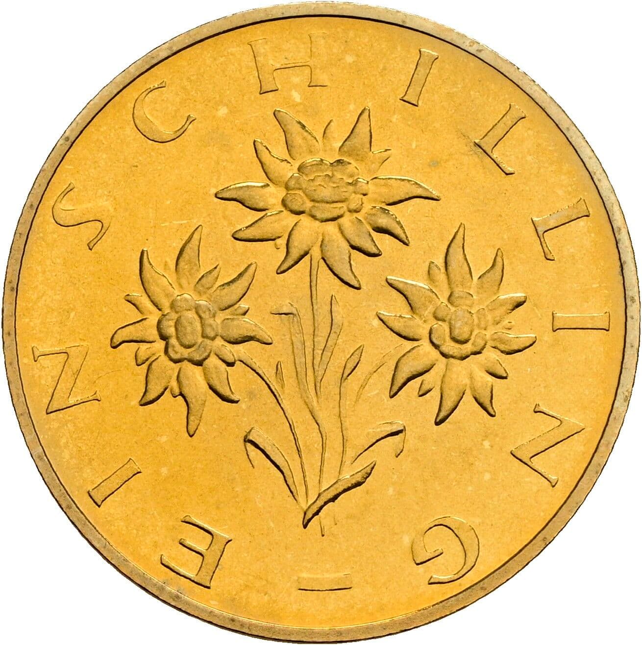 1 Schilling 1985 – Rückseite
