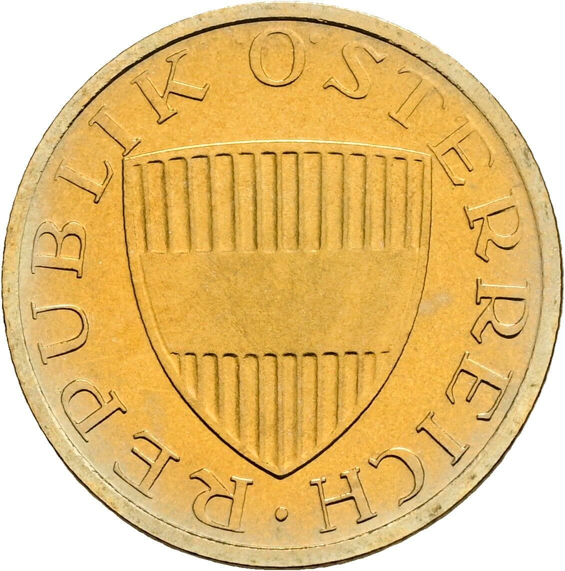 50 Groschen 1985 – Rückseite
