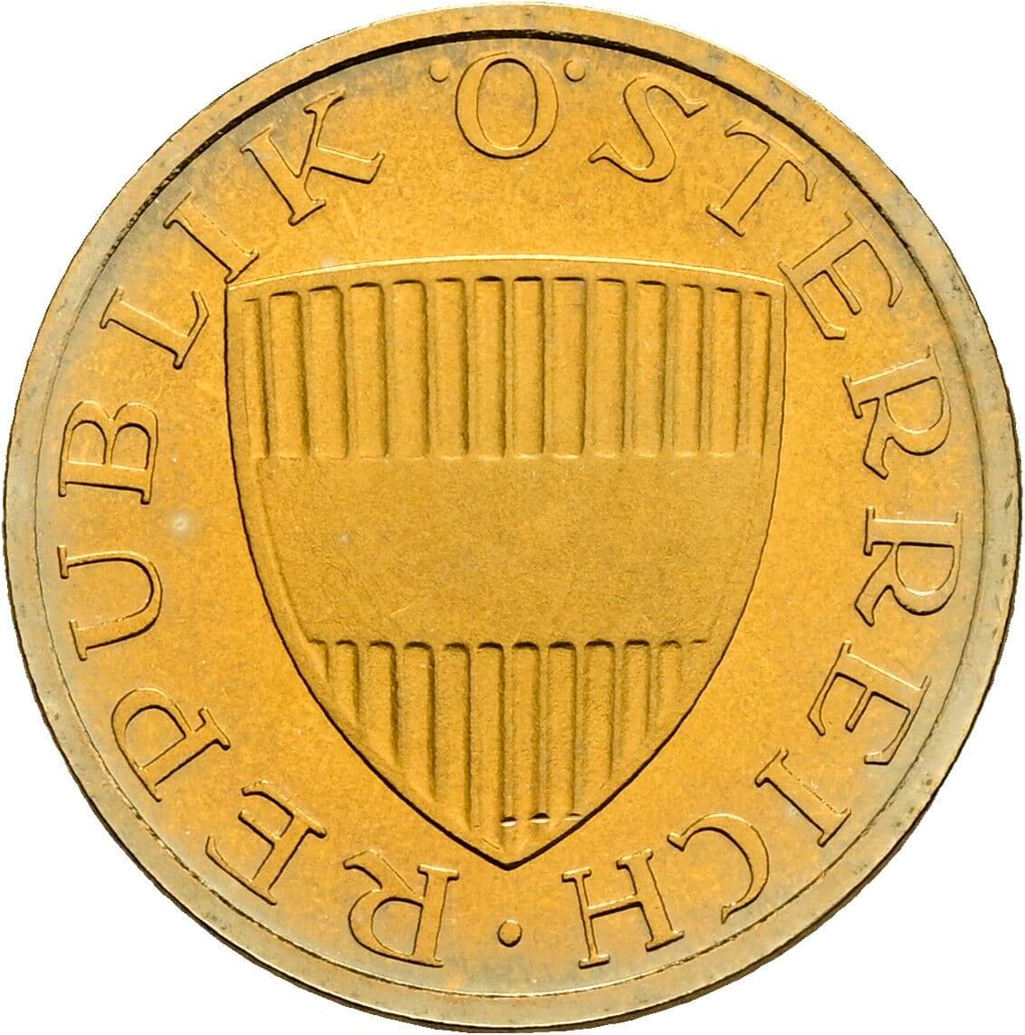 50 Groschen 1985 – Rückseite
