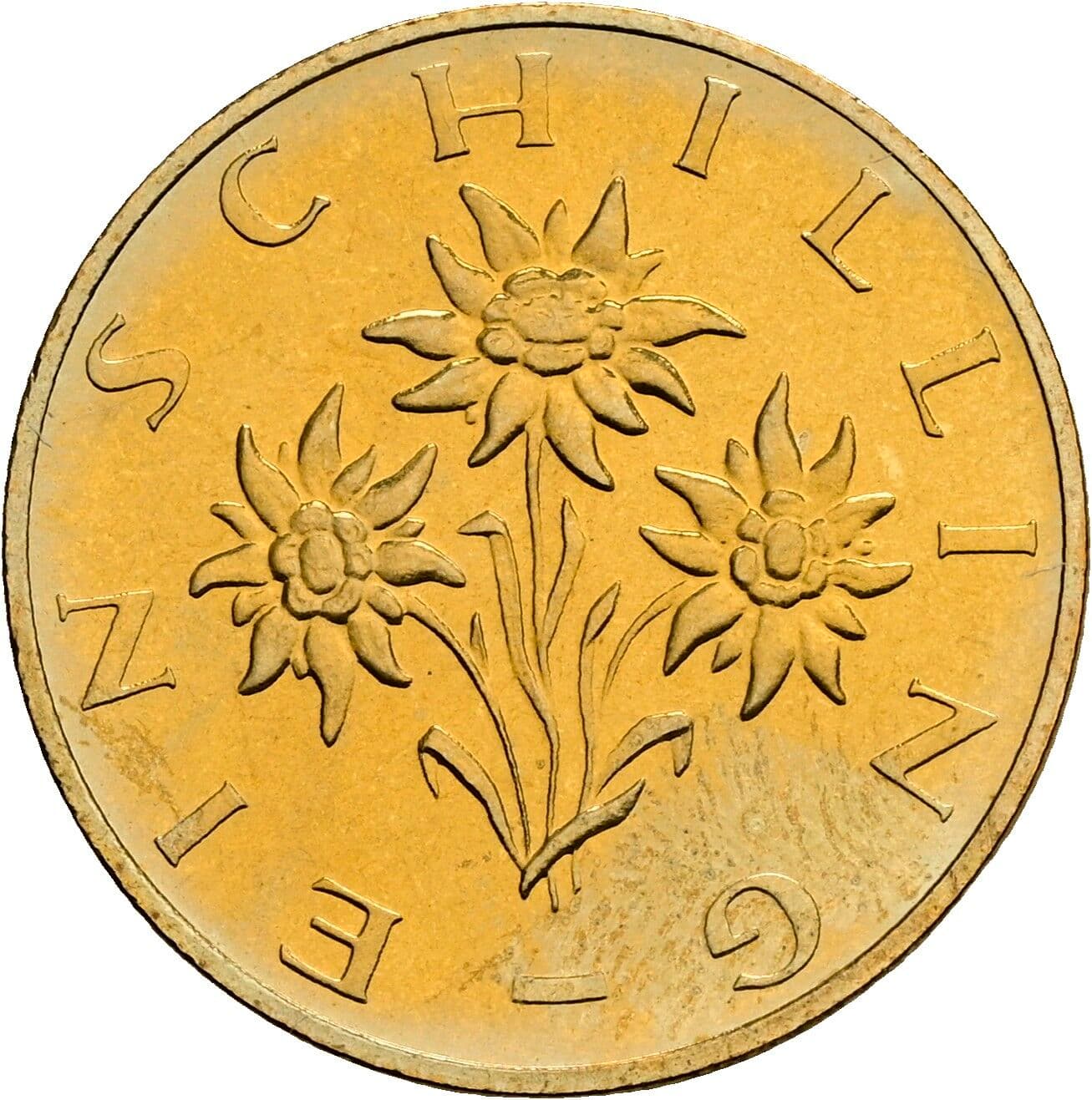 1 Schilling 1985 – Rückseite