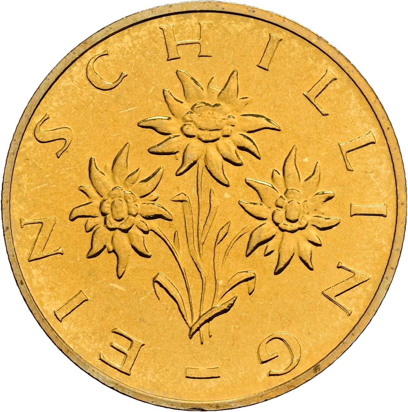 1 Schilling 1985 – Rückseite