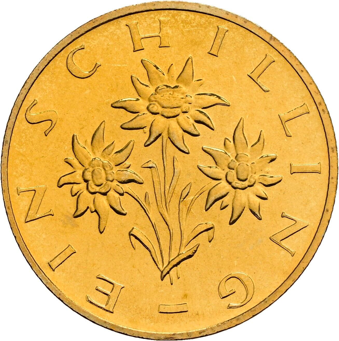 1 Schilling 1985 – Rückseite