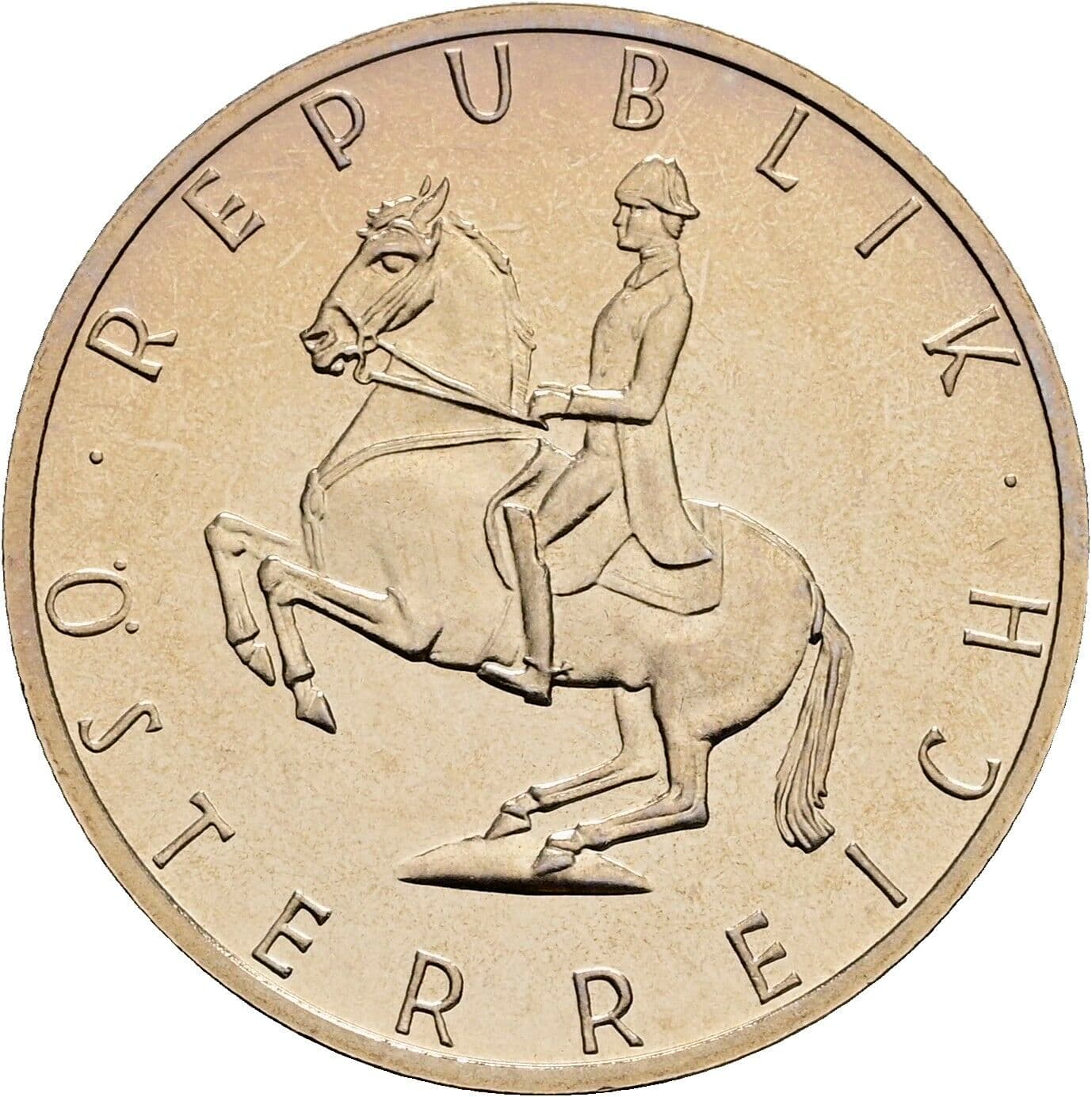5 Schilling 1985 – Rückseite