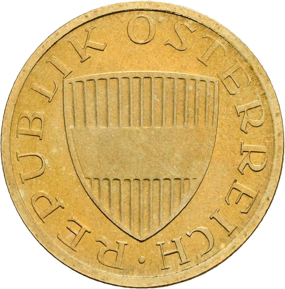 50 Groschen 1985 – Rückseite