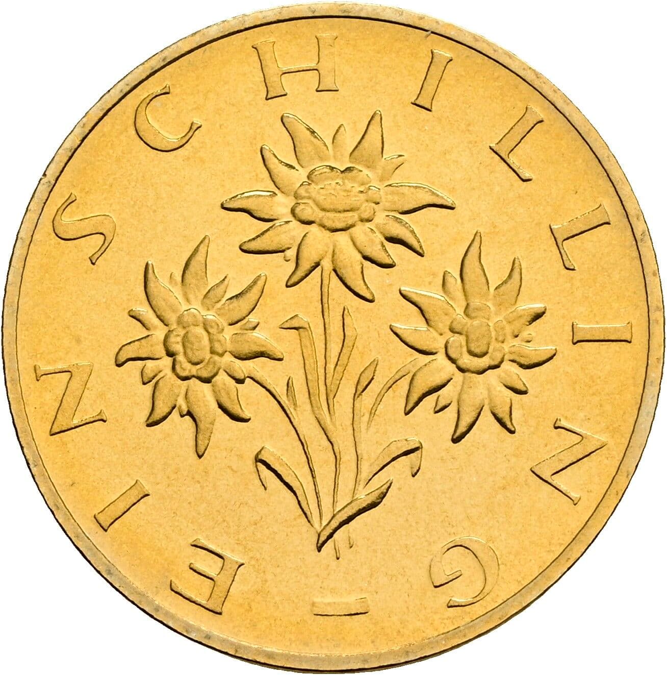 1 Schilling 1985 – Rückseite