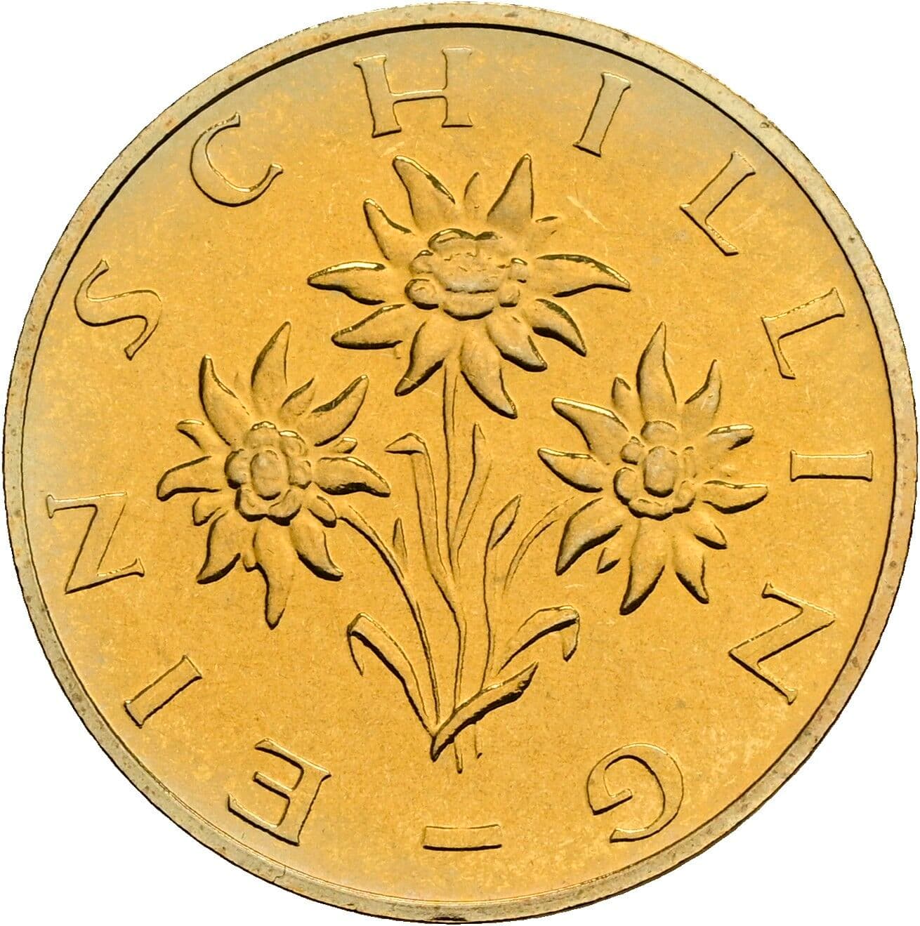 1 Schilling 1985 – Rückseite