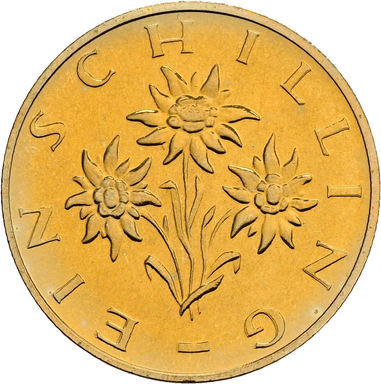 1 Schilling 1985 – Rückseite
