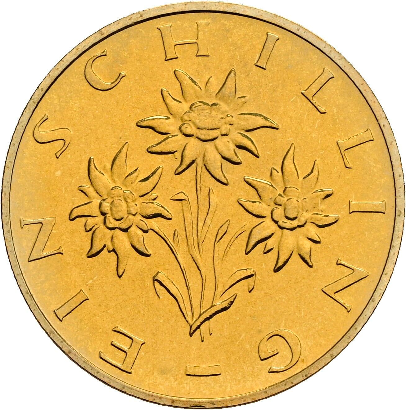 1 Schilling 1985 – Rückseite