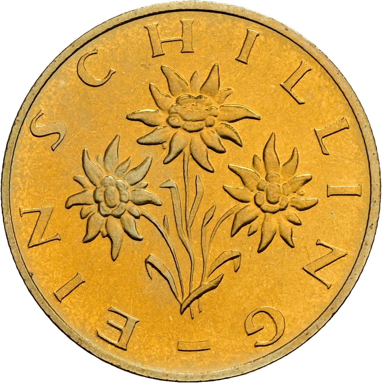 1 Schilling 1985 – Rückseite