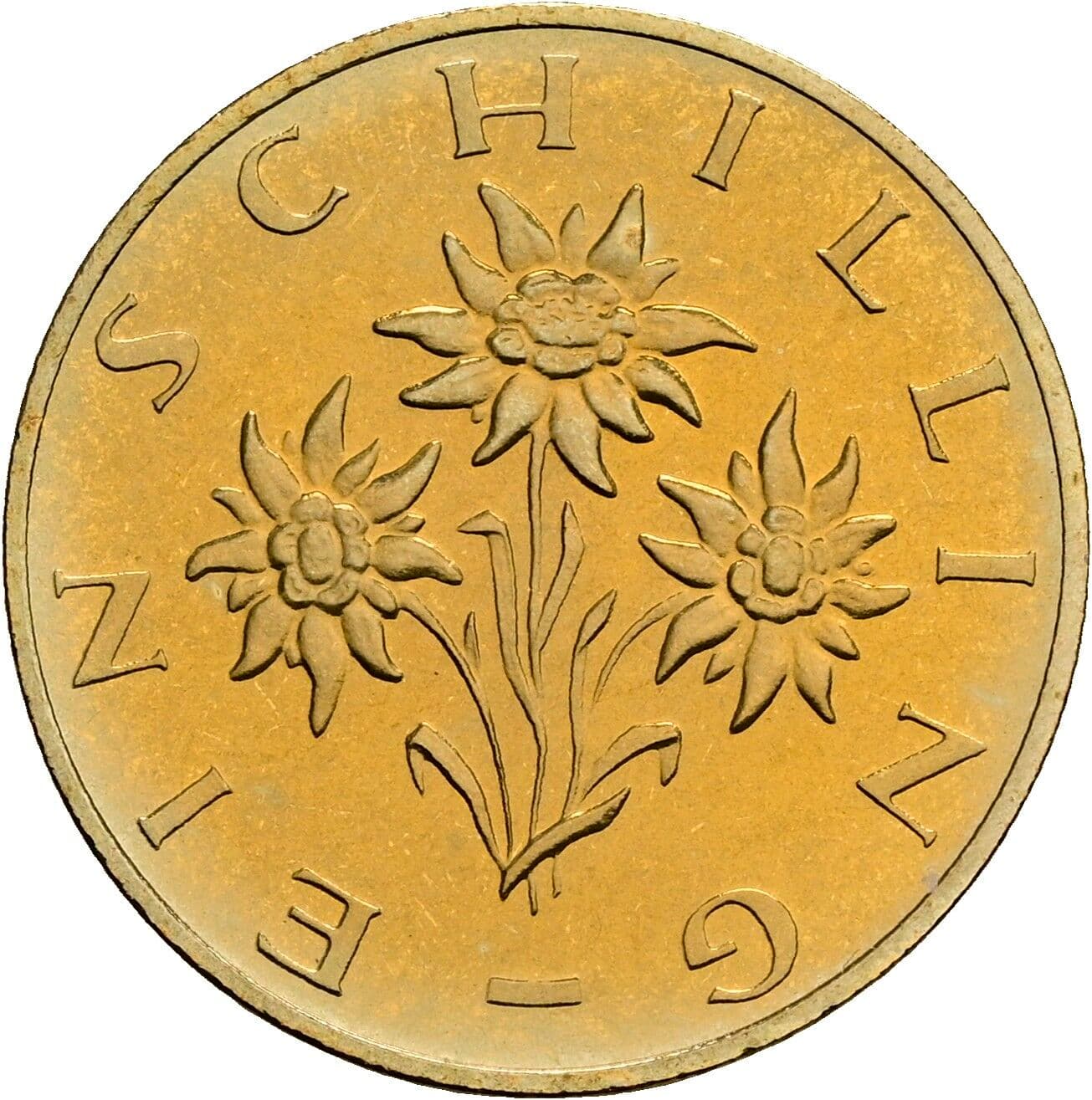 1 Schilling 1985 – Rückseite