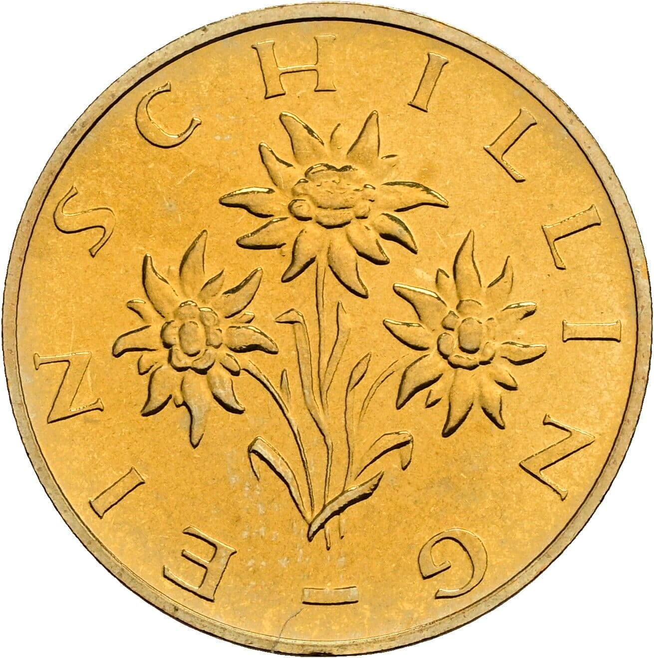 1 Schilling 1985 – Rückseite