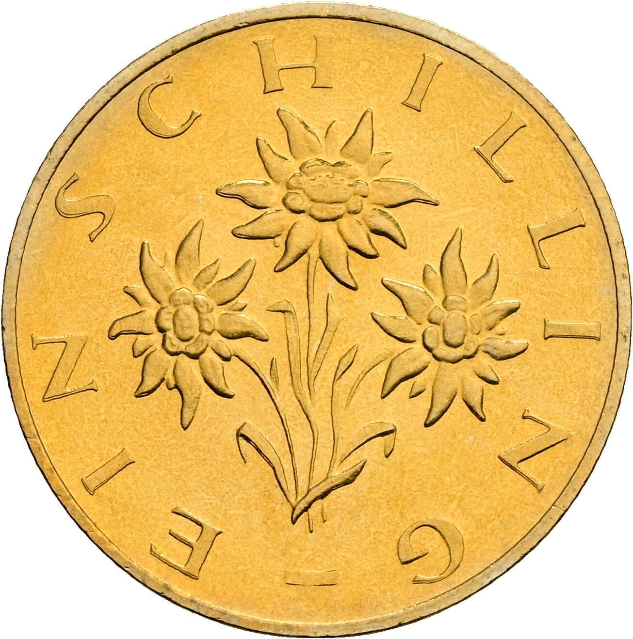 1 Schilling 1985 – Rückseite