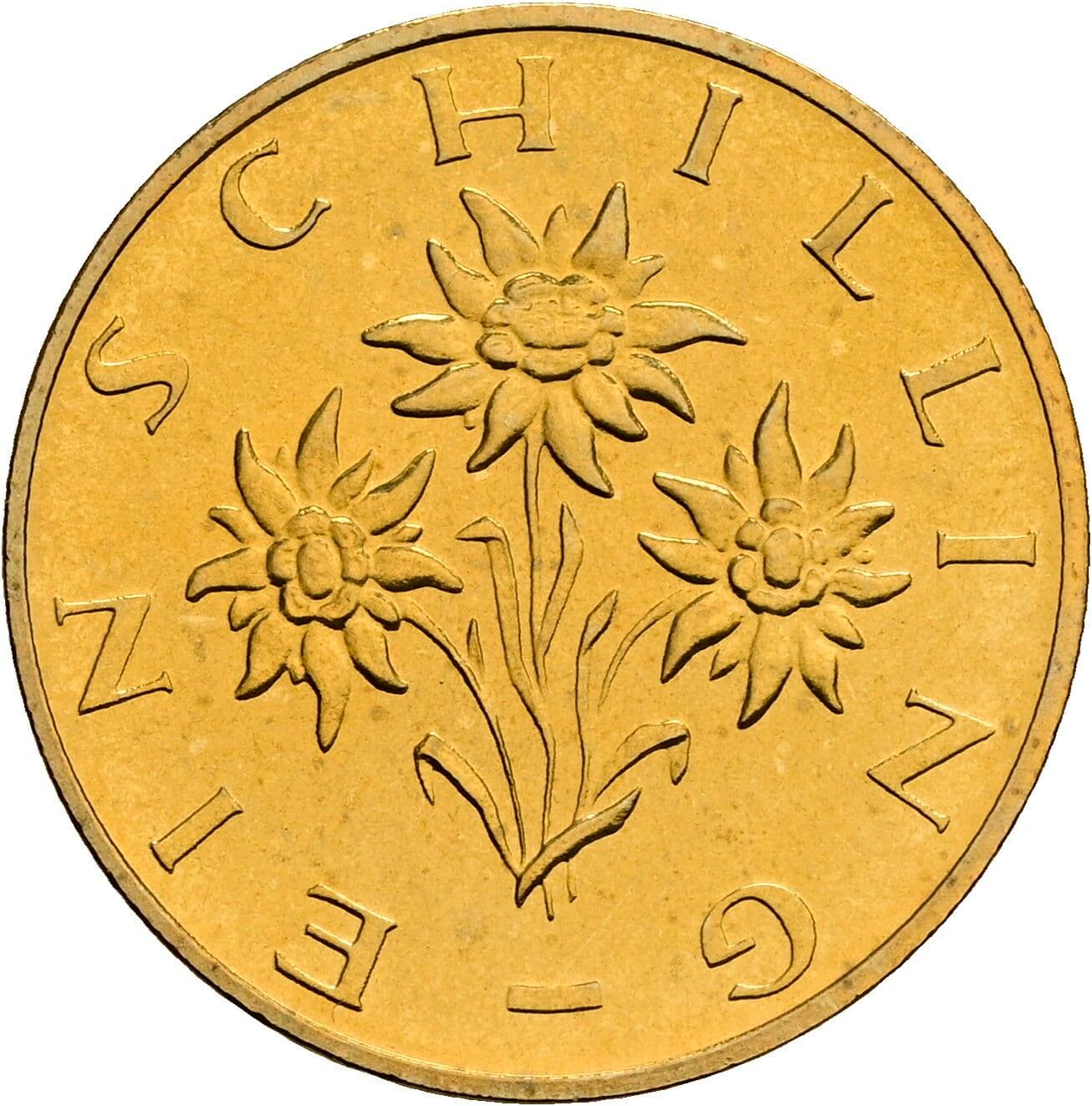 1 Schilling 1985 – Rückseite