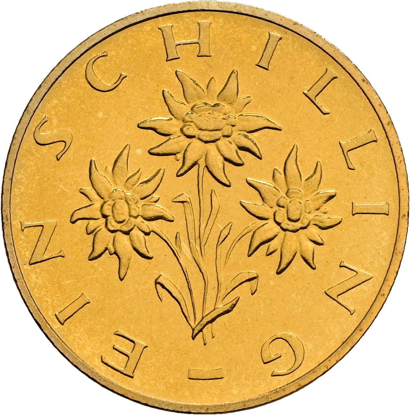 1 Schilling 1985 – Rückseite