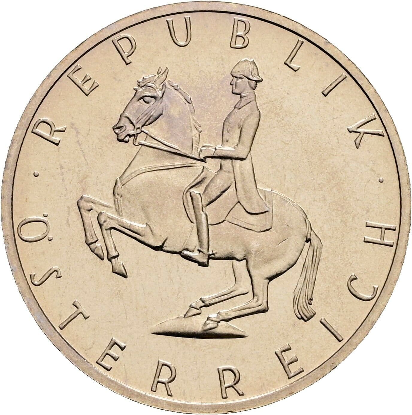 5 Schilling 1985 – Rückseite
