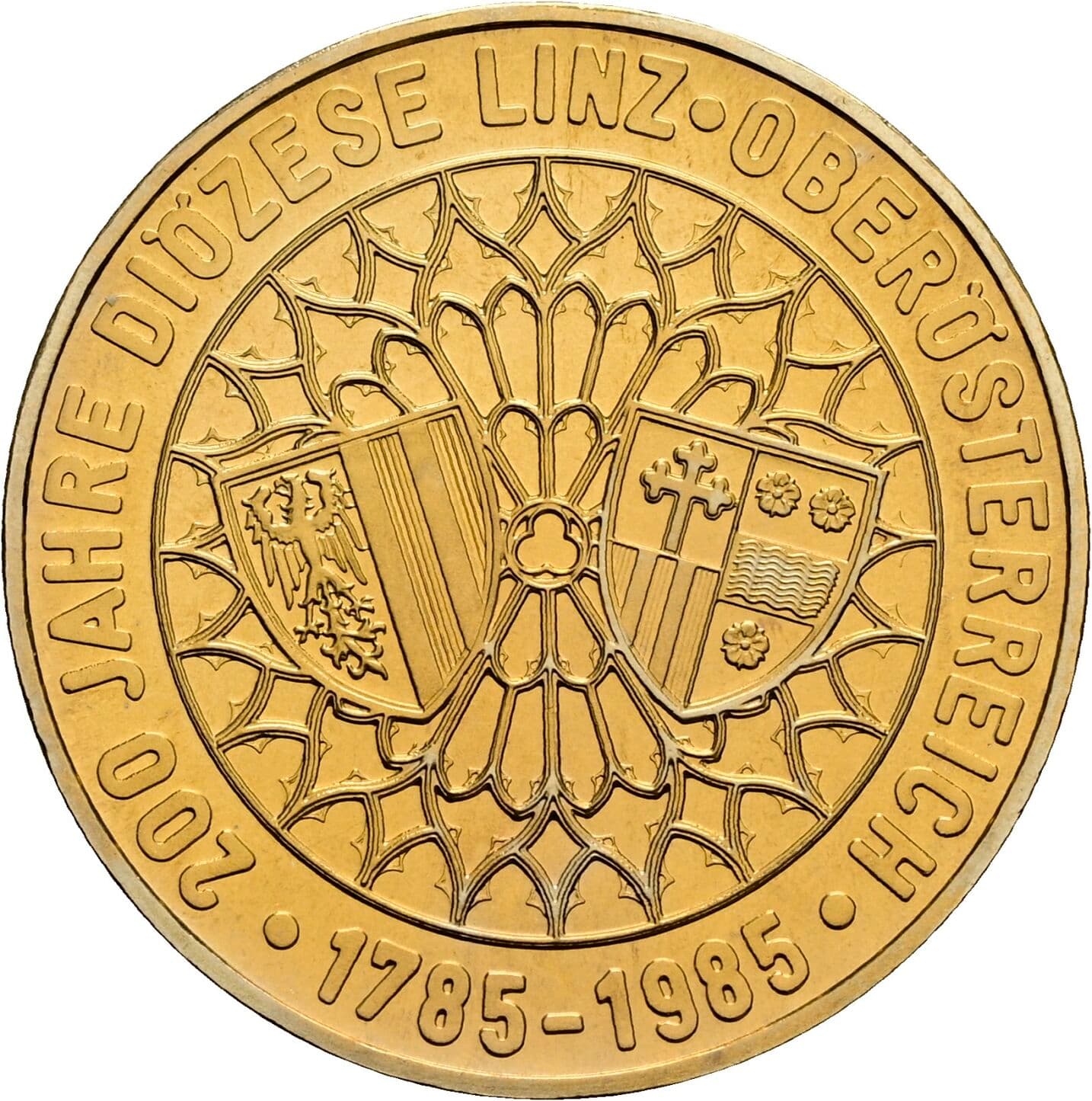 20 Schilling 1985 – Rückseite