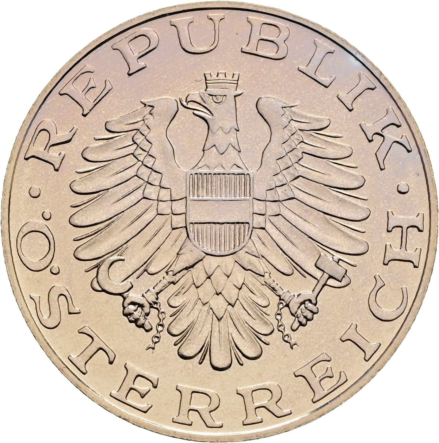 10 Schilling 1985 – Rückseite