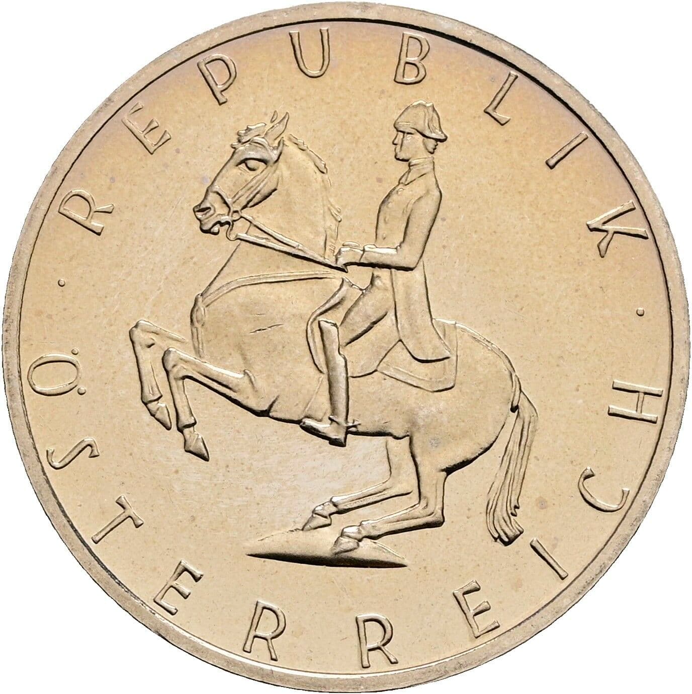 5 Schilling 1985 – Rückseite