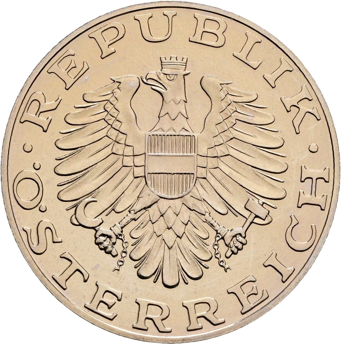 10 Schilling 1985 – Rückseite