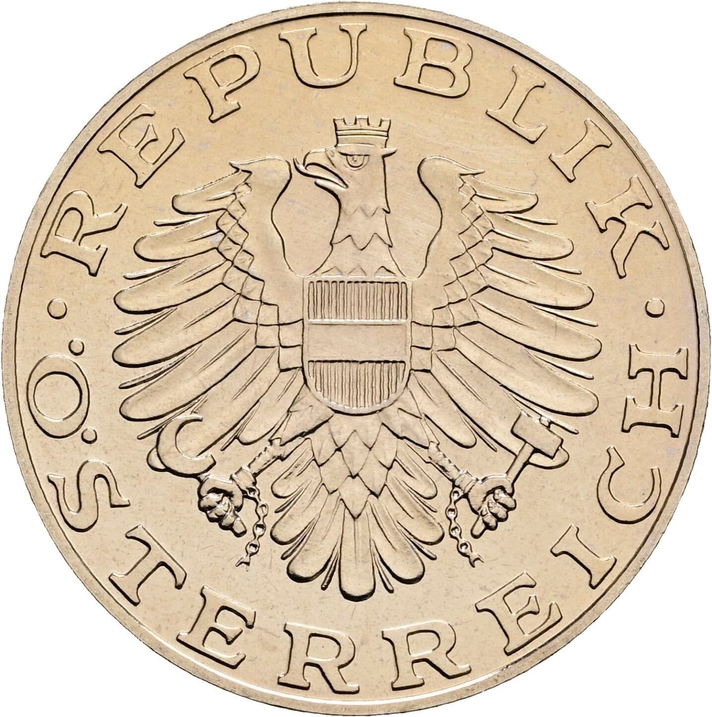 10 Schilling 1985 – Rückseite
