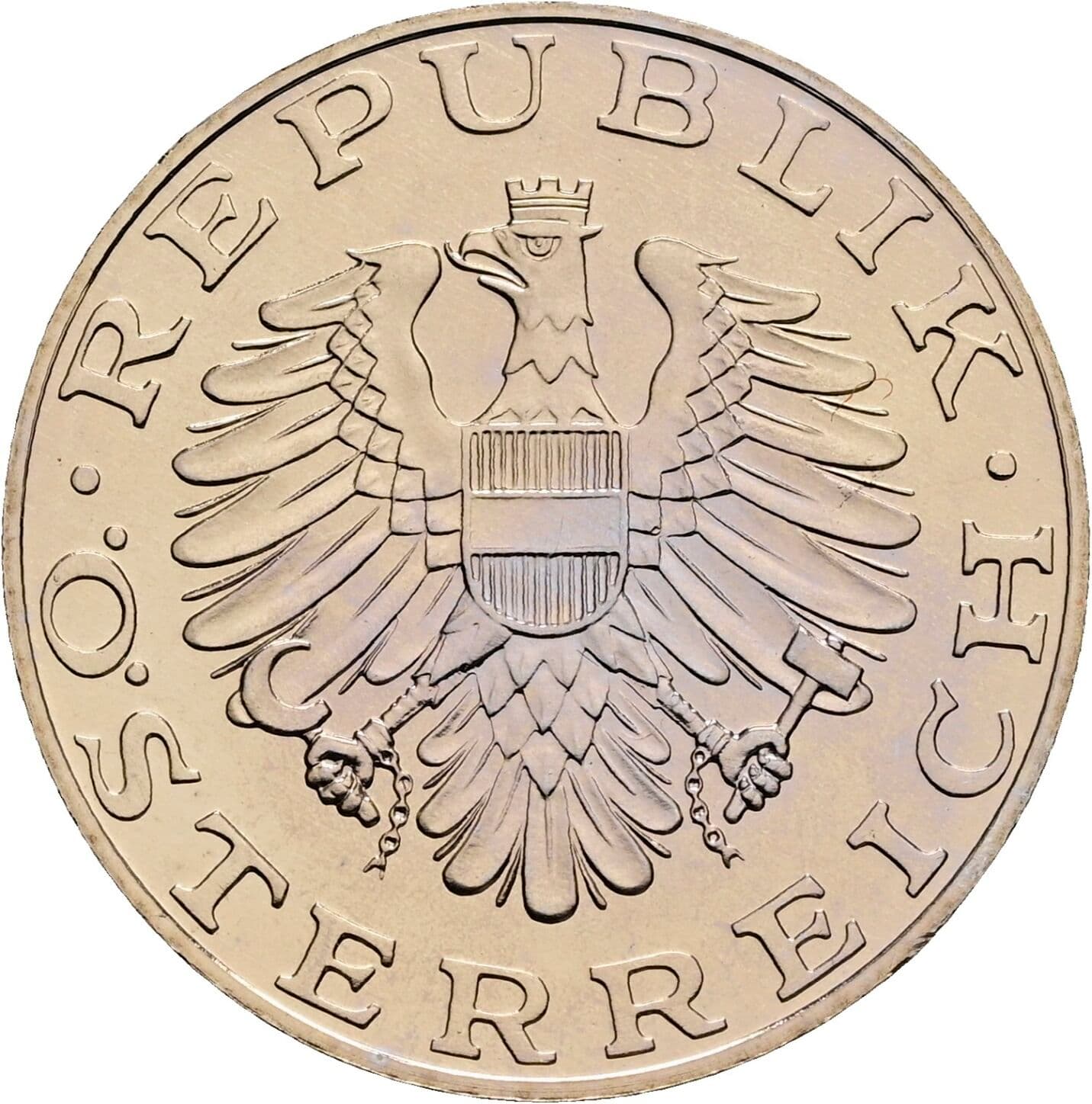 10 Schilling 1985 – Rückseite
