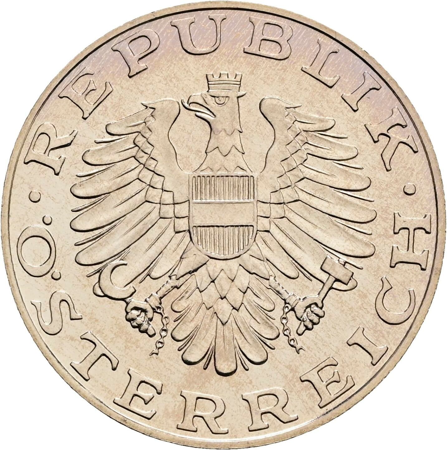 10 Schilling 1985 – Rückseite