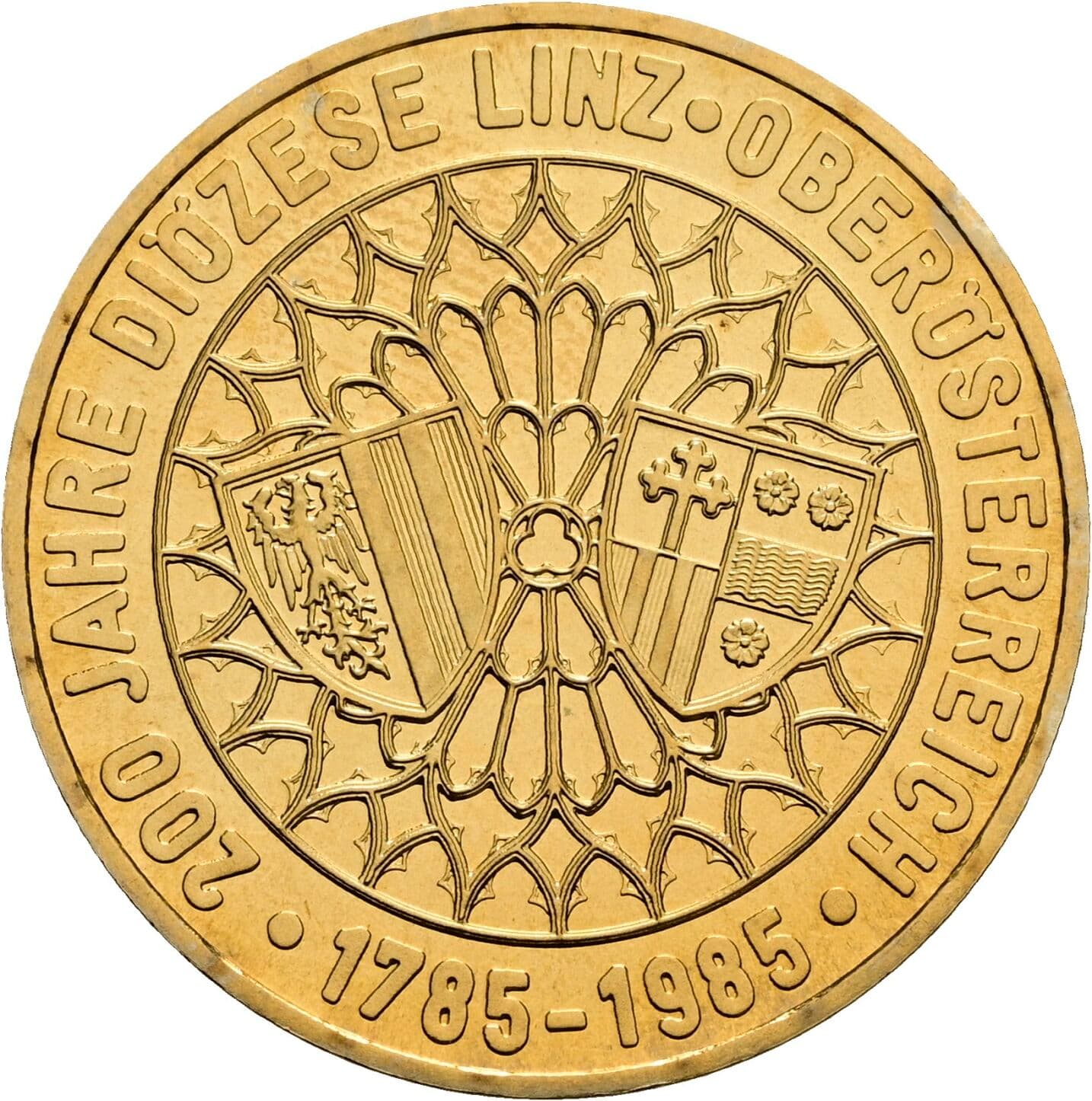 20 Schilling 1985 – Rückseite