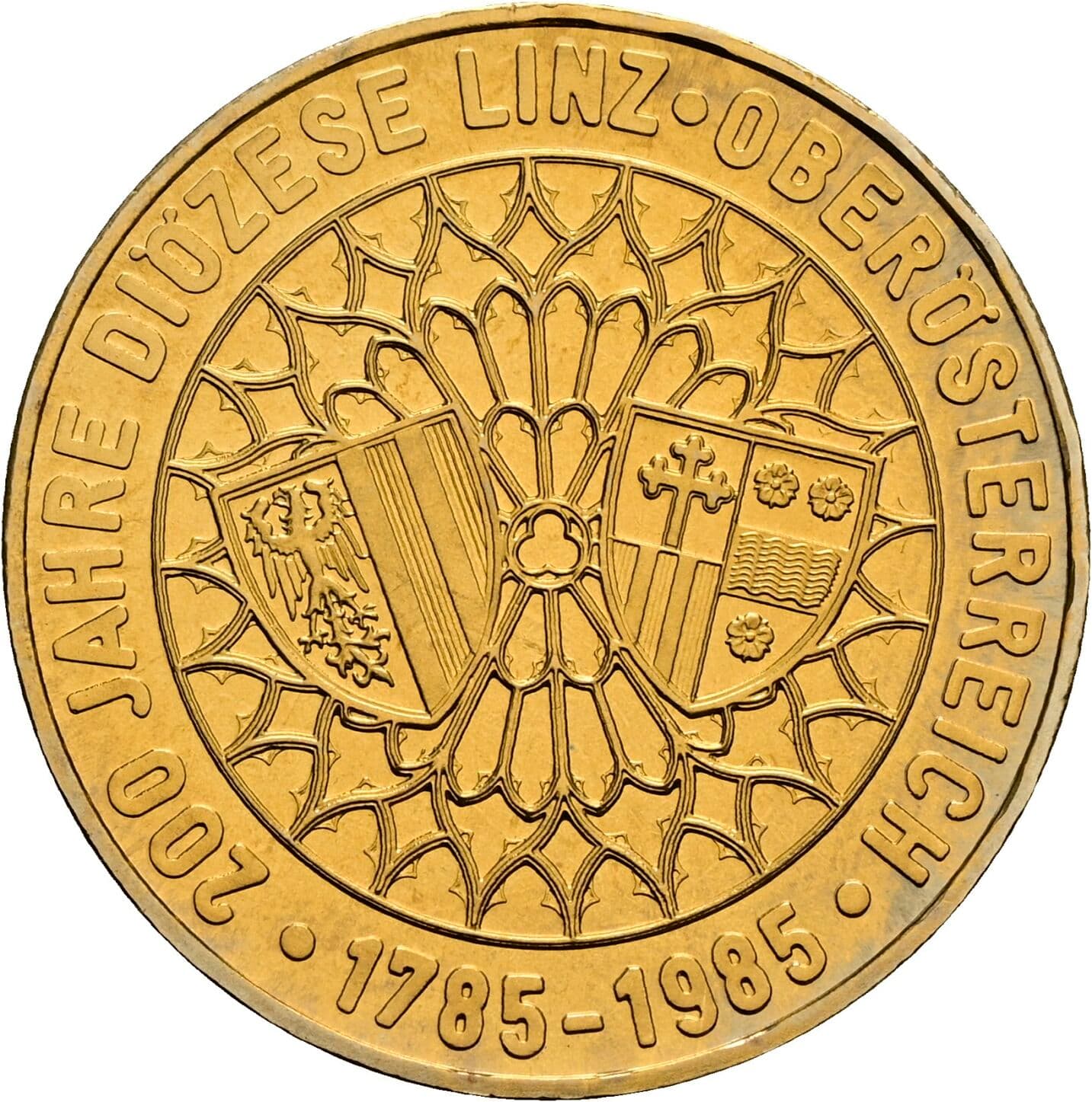 20 Schilling 1985 – Rückseite