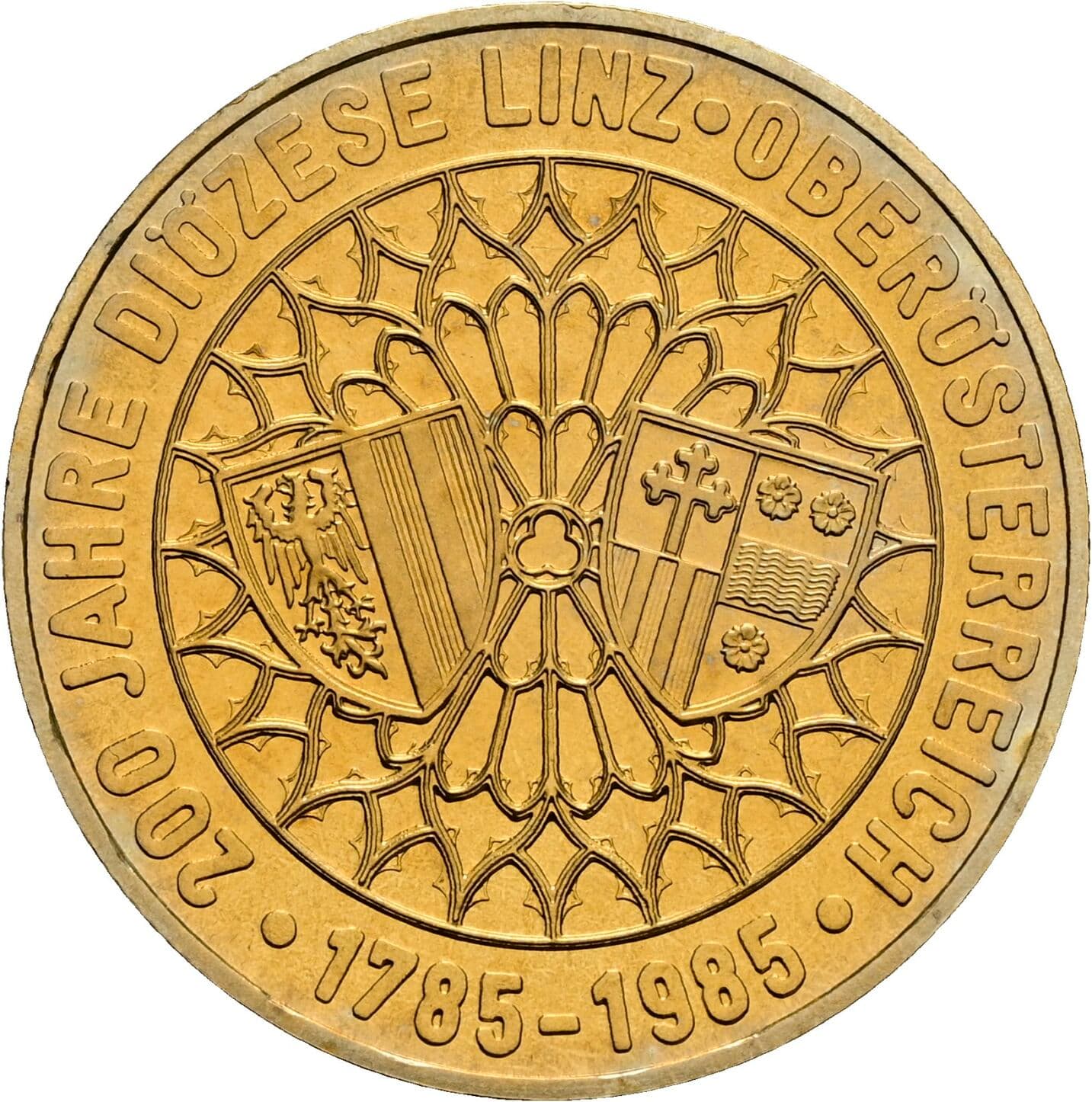 20 Schilling 1985 – Rückseite