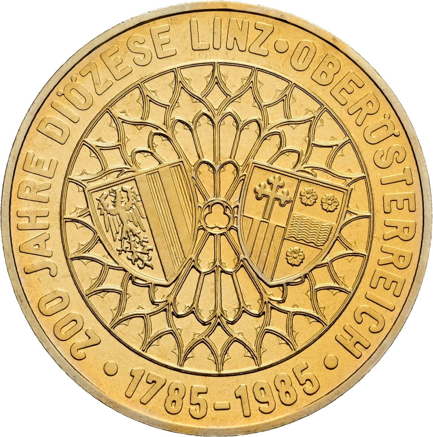 20 Schilling 1985 – Rückseite