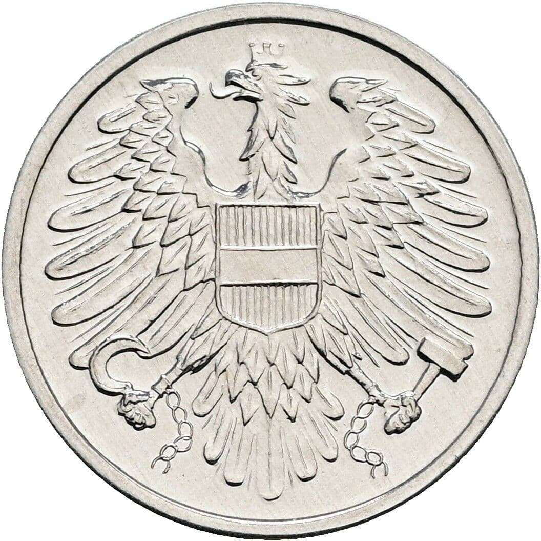 2 Groschen 1982 – Rückseite