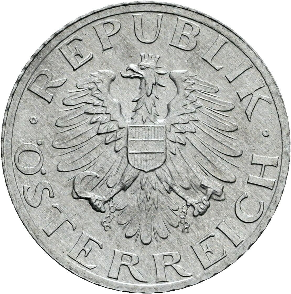 5 Groschen 1982 – Rückseite