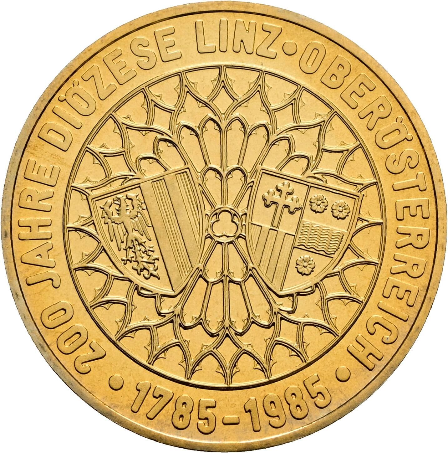 20 Schilling 1985 – Rückseite