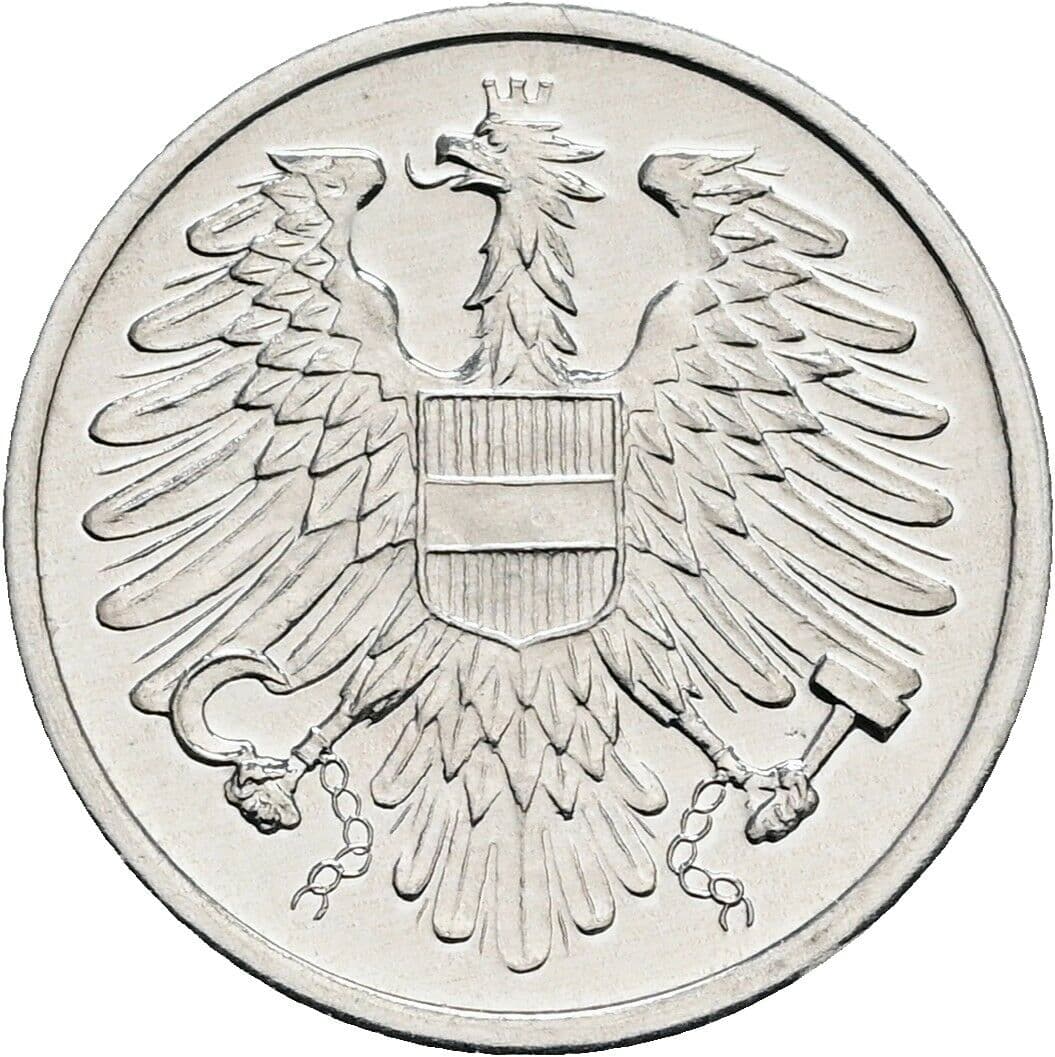 2 Groschen 1982 – Rückseite