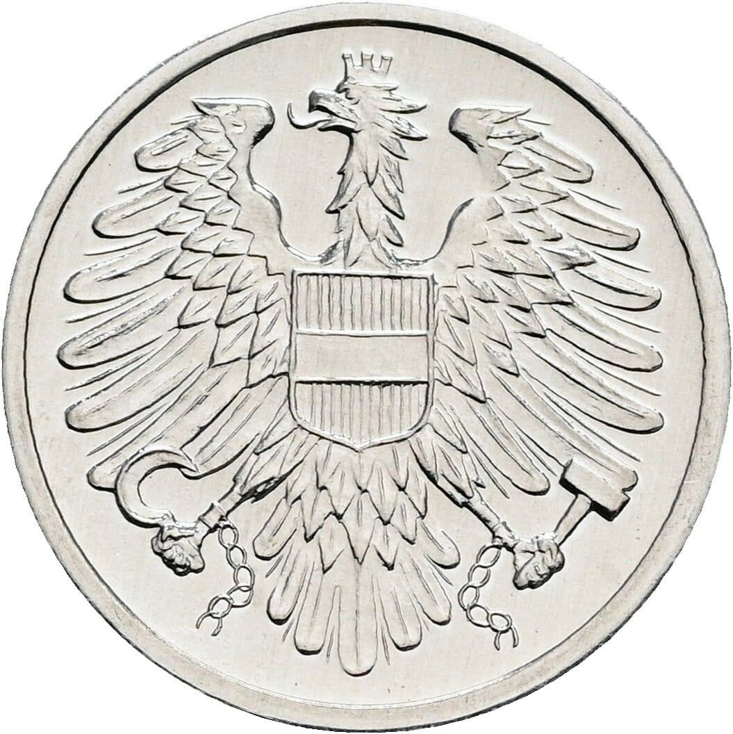 2 Groschen 1982 – Rückseite