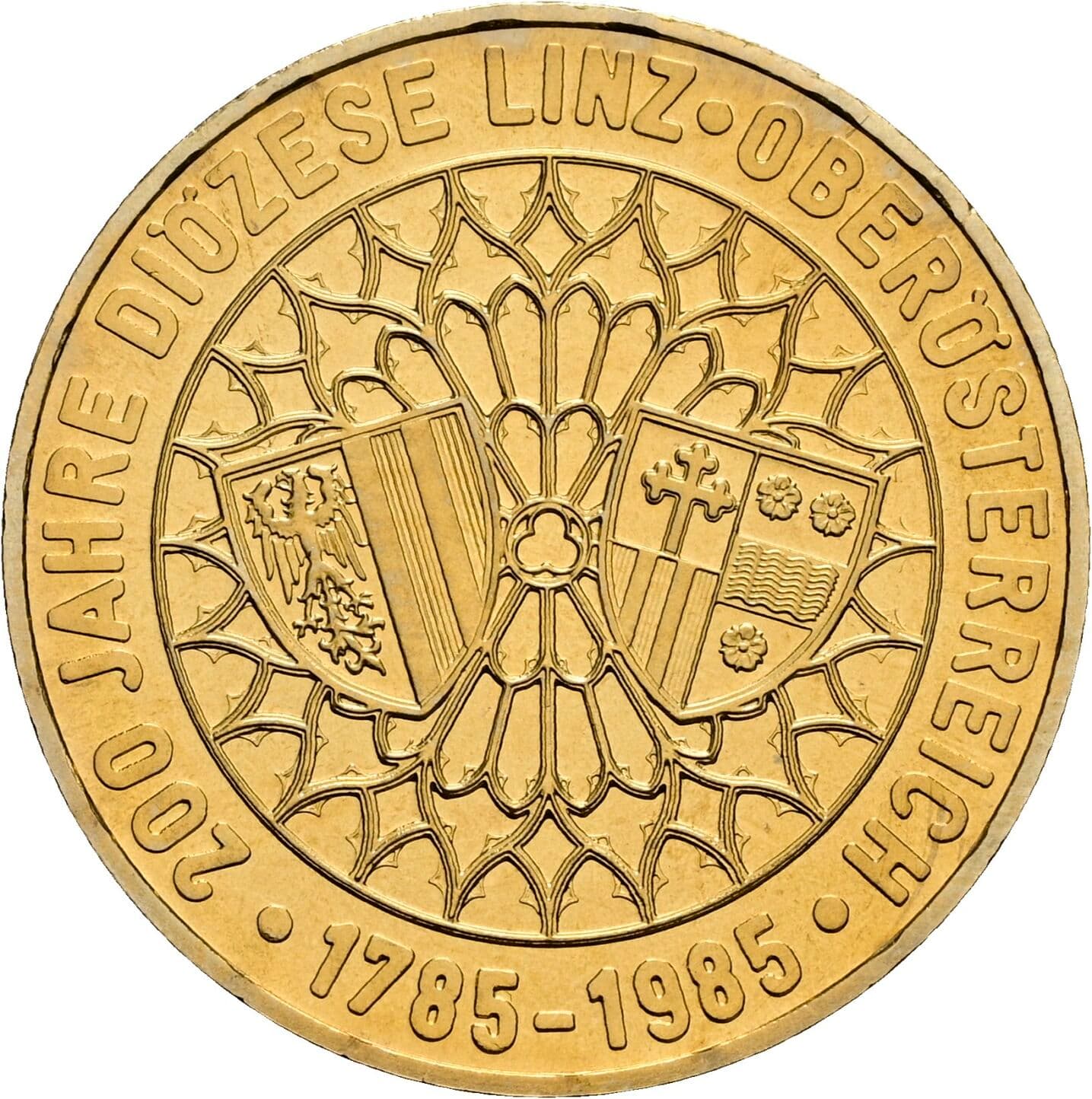 20 Schilling 1985 – Rückseite