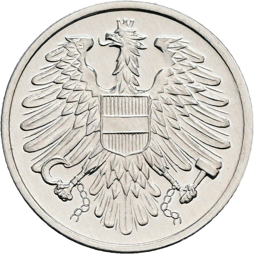 2 Groschen 1982 – Rückseite