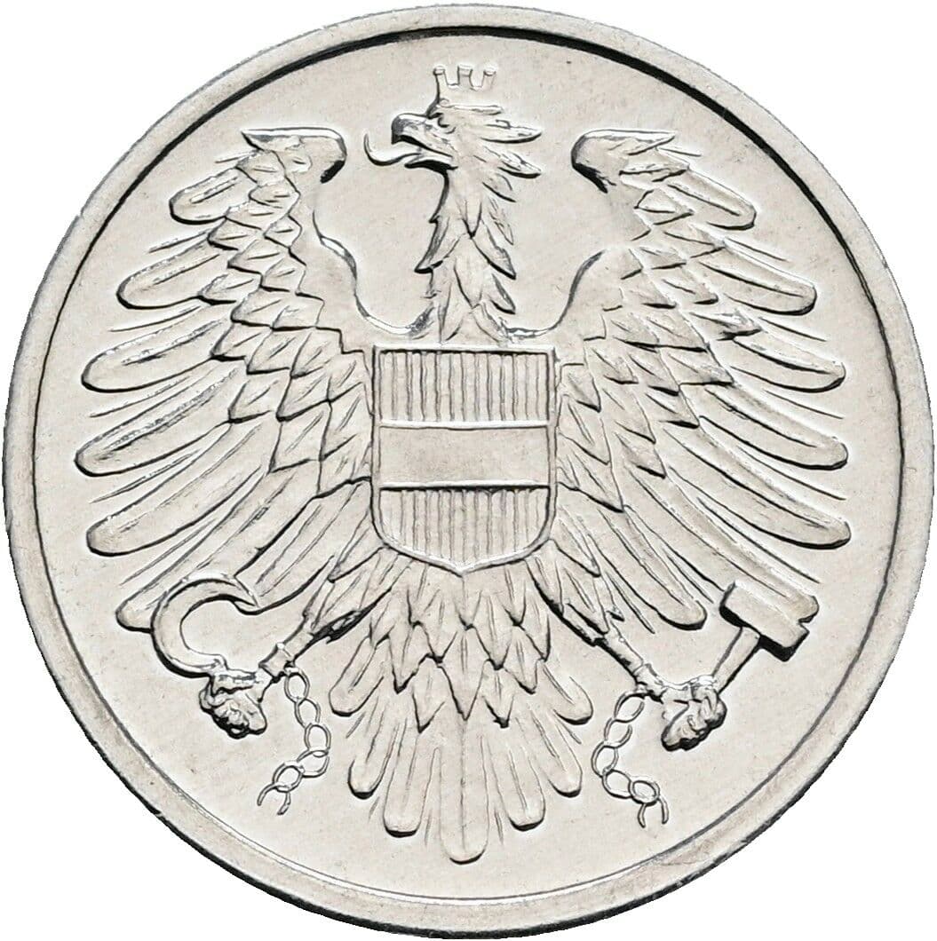 2 Groschen 1982 – Rückseite
