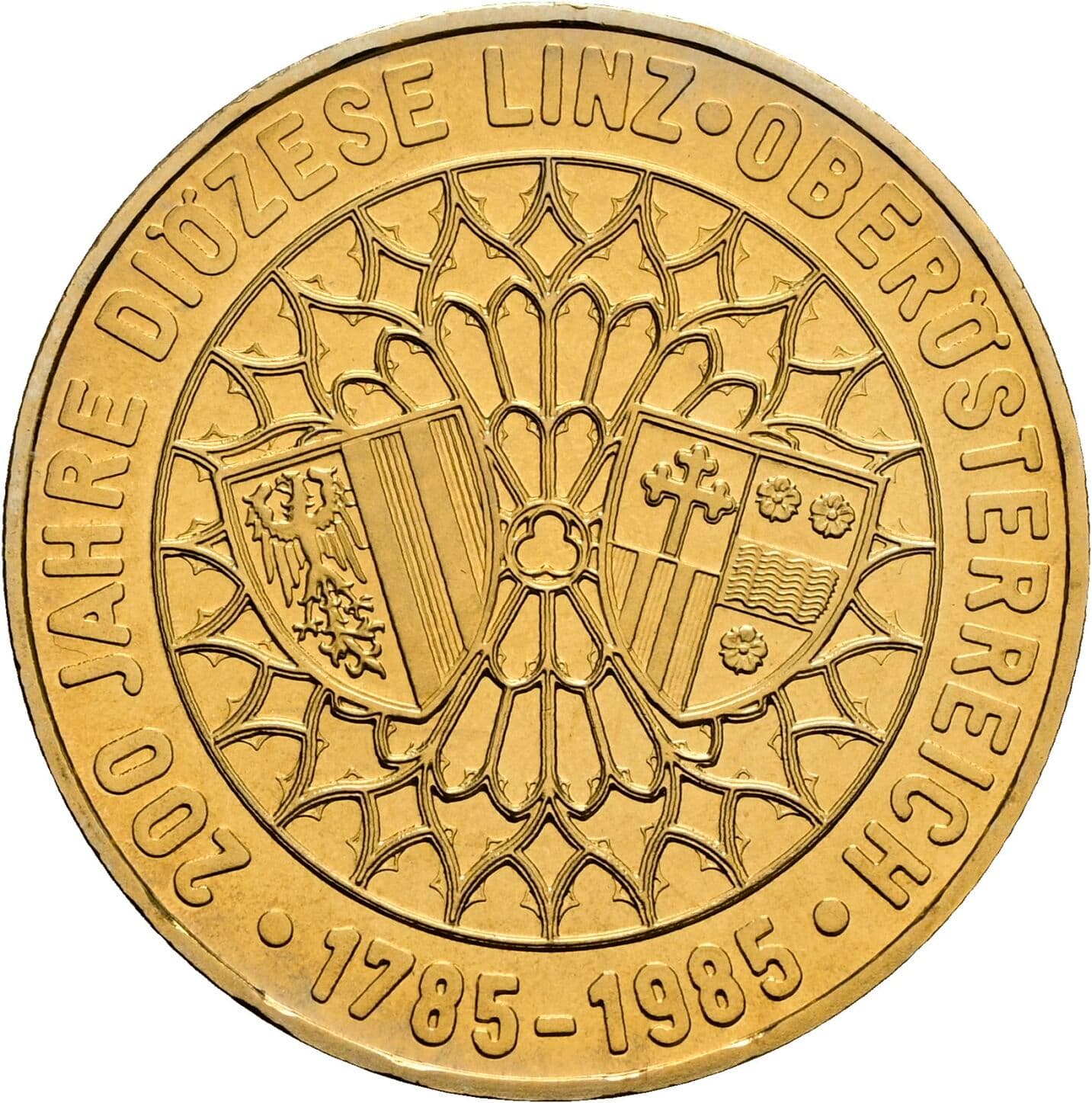 20 Schilling 1985 – Rückseite