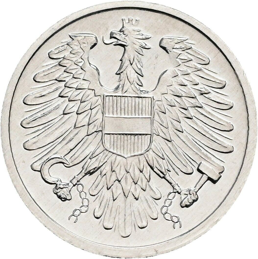 2 Groschen 1982 – Rückseite