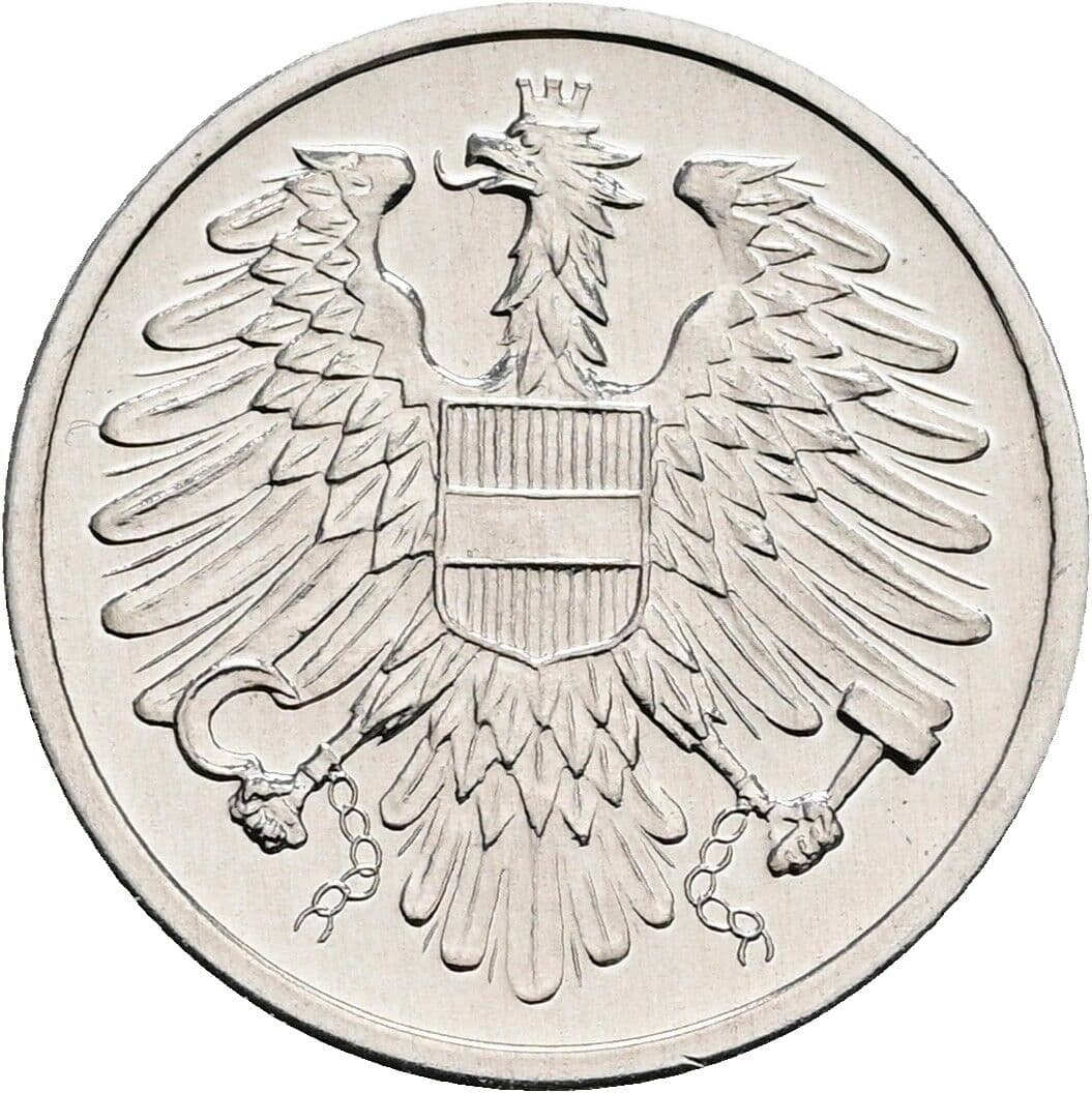 2 Groschen 1982 – Rückseite
